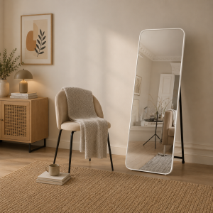 Espelho closet branco 150x50 cm