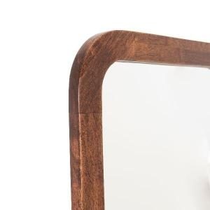 Espelho de chão madeira nogueira 150x50 cm - Image 4