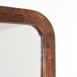 Espelho de chão madeira nogueira 150x50 cm - Image 3