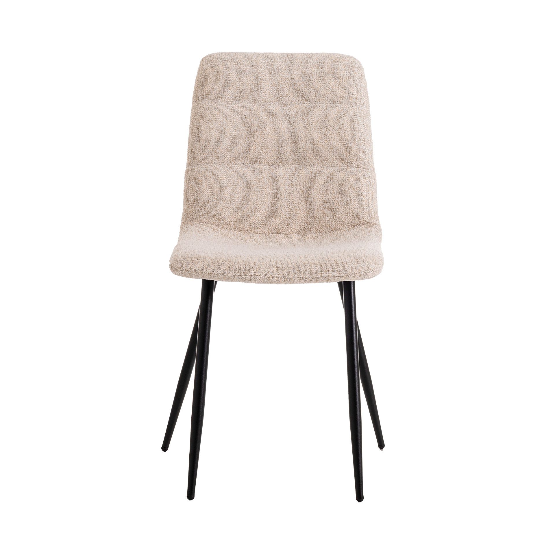 Cadeira Emma. Estofada em bege. 90×44×55 cm - Image 7