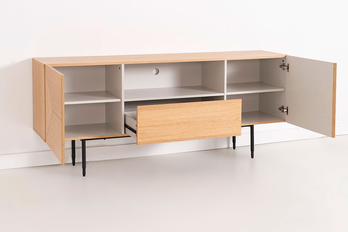 Aparador Kalmar – Folha de Carvalho (Kit) - Image 3