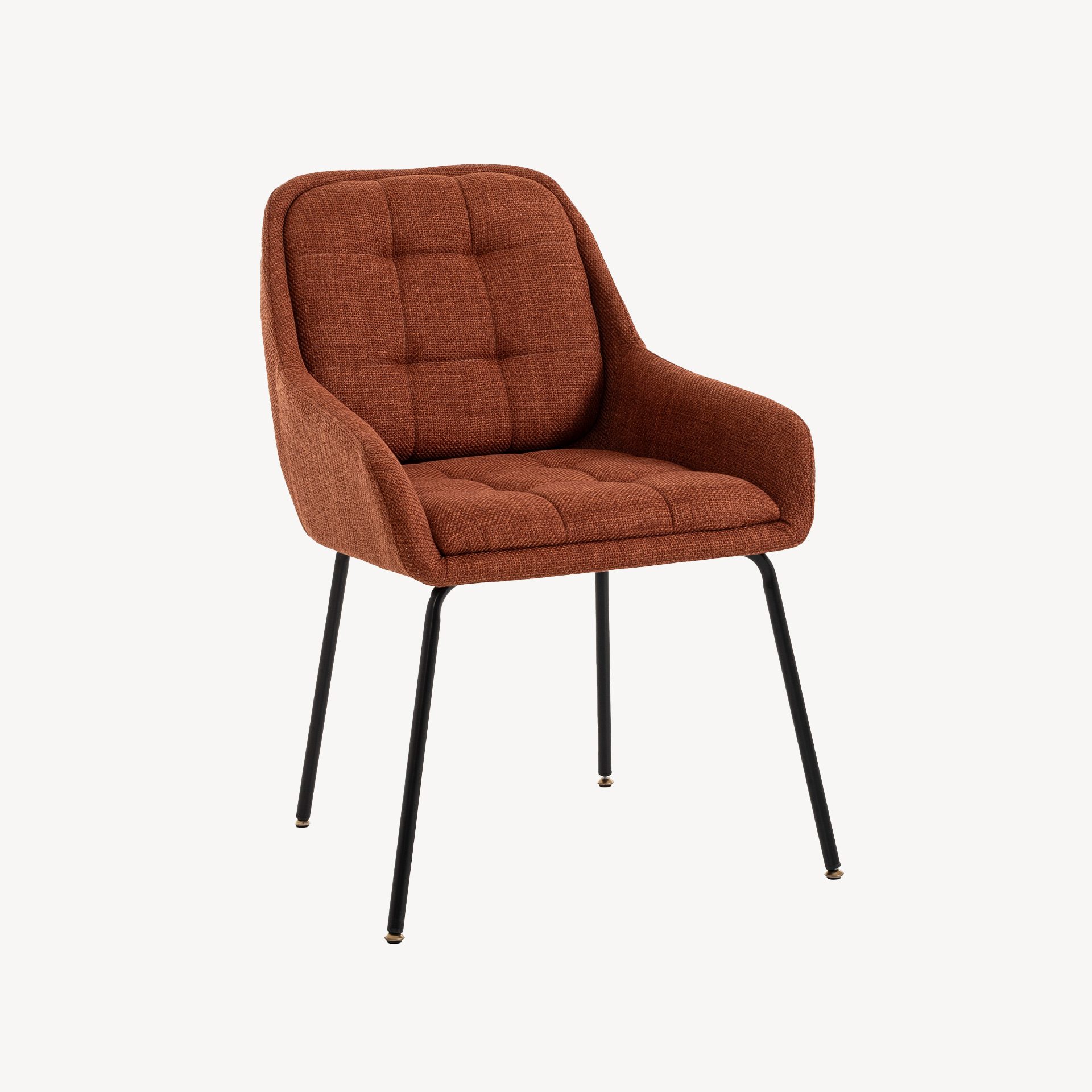 Cadeira Belmont. Estofada em cor caldeira. 83×60×61 cm - Image 5