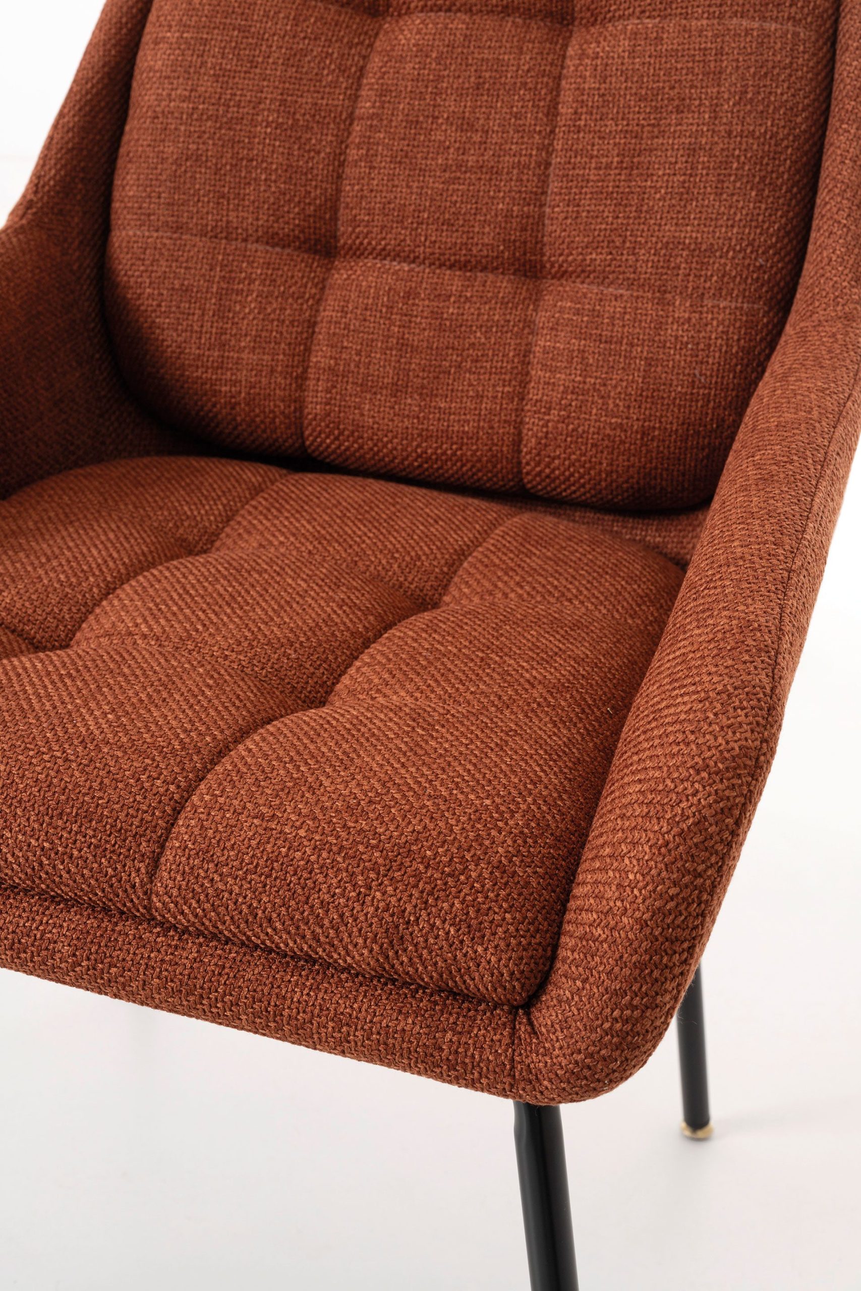 Cadeira Belmont. Estofada em cor caldeira. 83×60×61 cm - Image 6